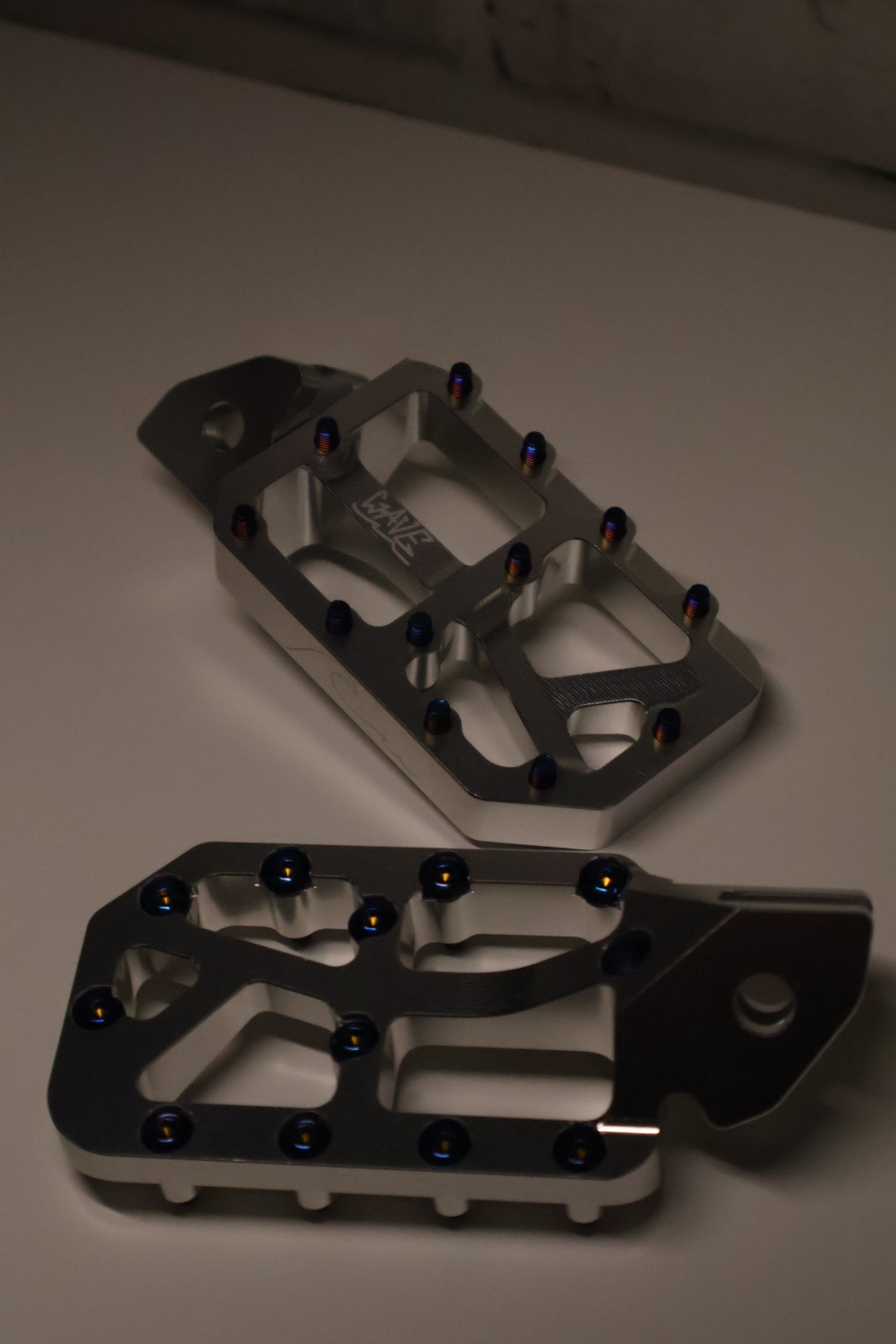 TITANIUM WAVE WIDE PEGS PRE ORDER WAIT 3-4 WEEKS.