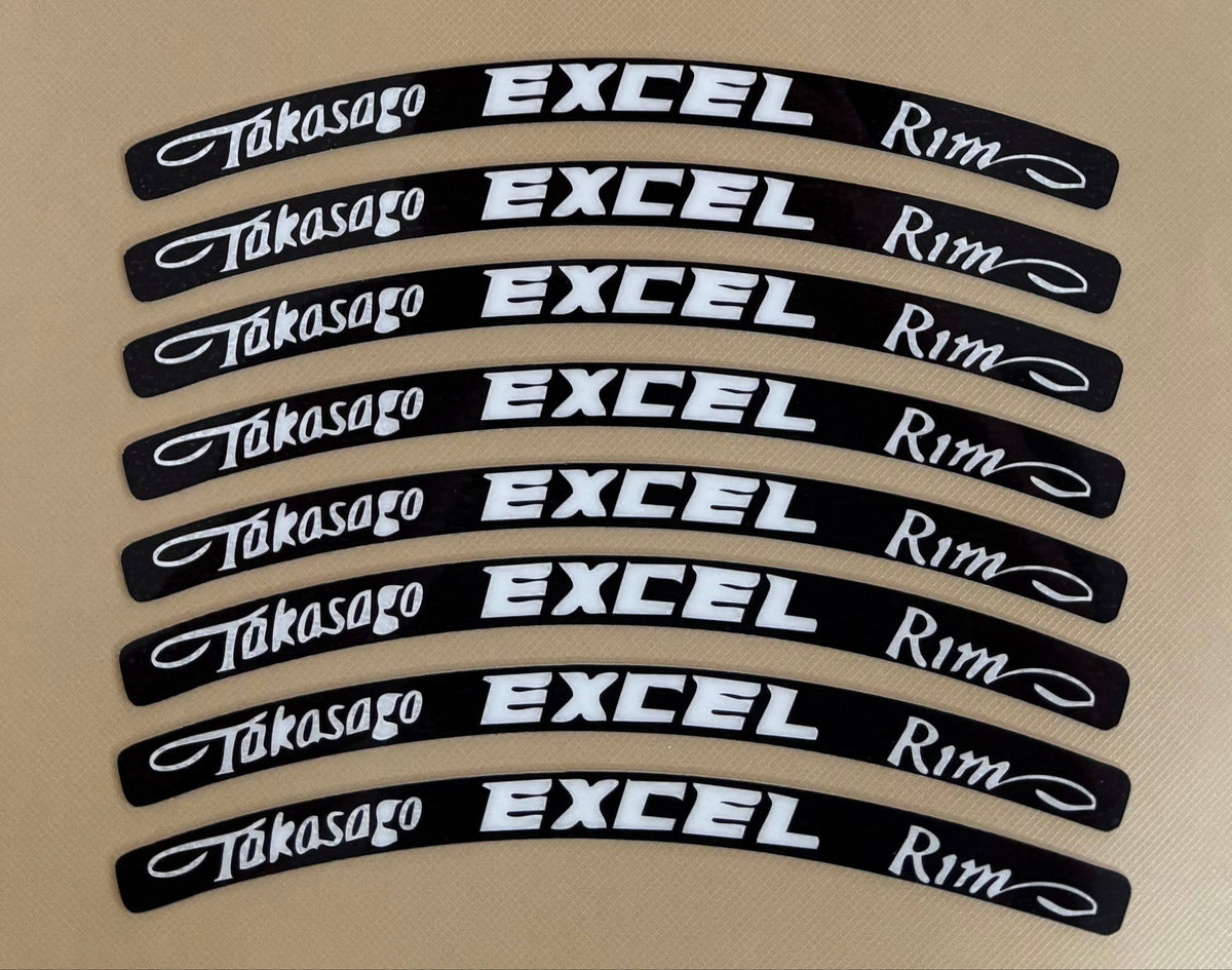 Execl Rim Decals Excel Wheel Stickers – WaveMotosports