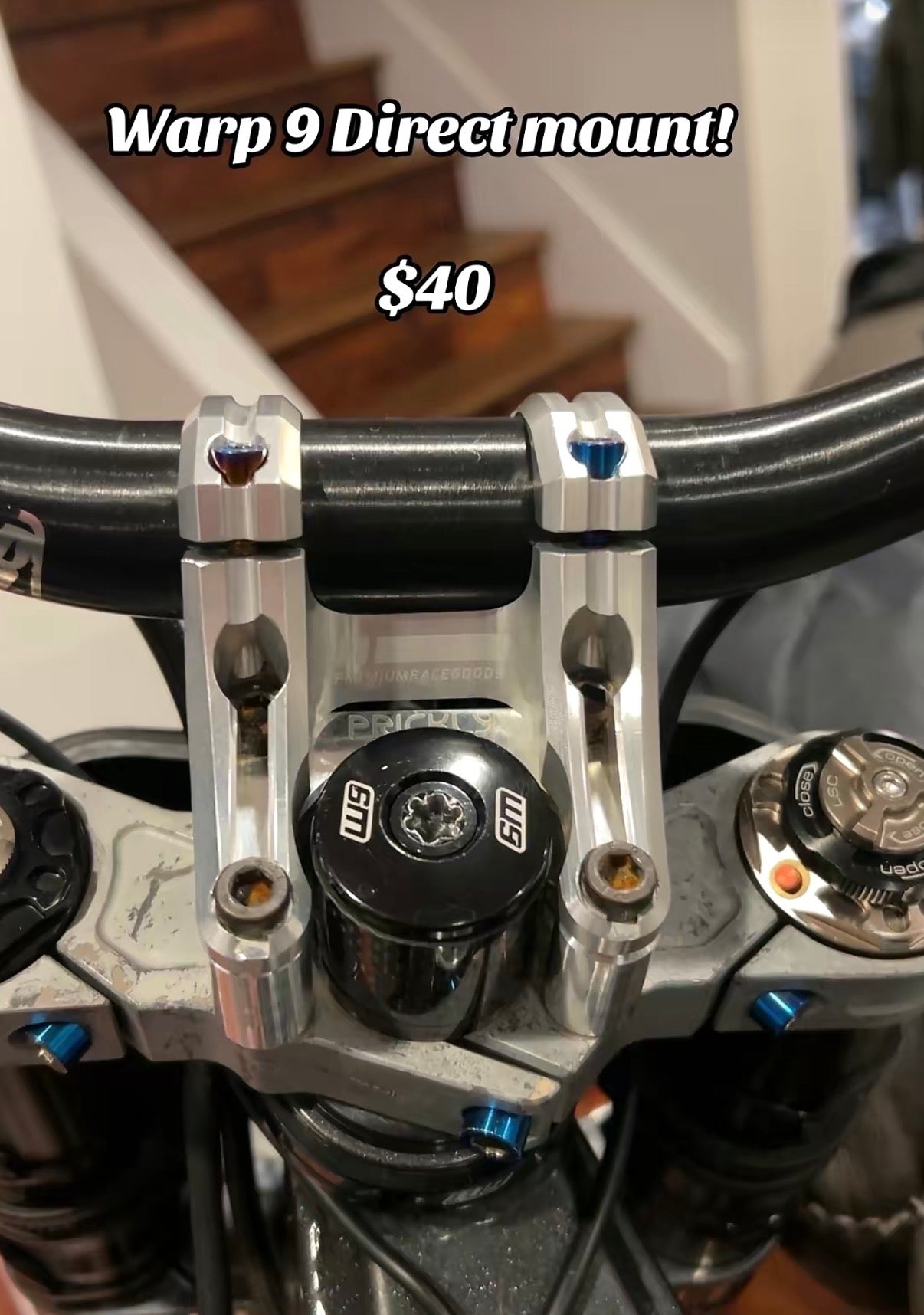 Warp 9 stem lock
