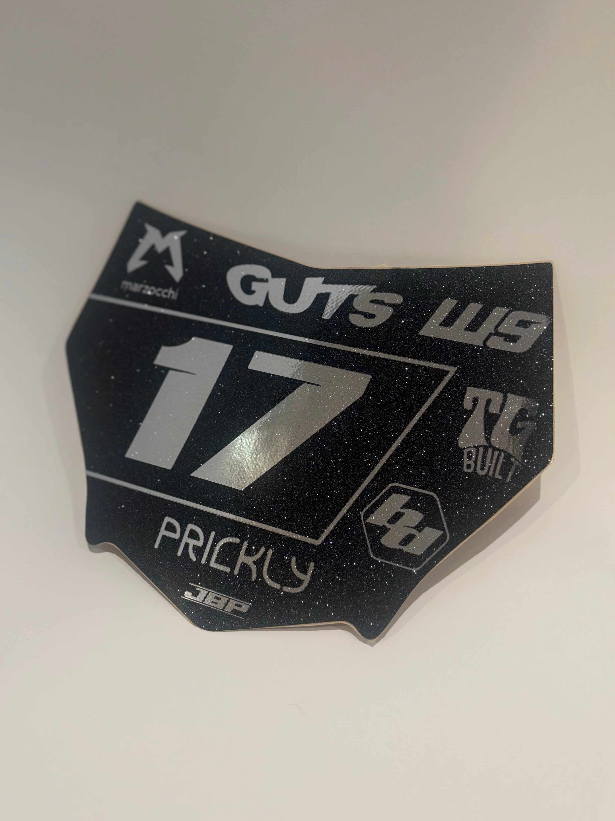 Predesigned Motocuts Plate Decal – WaveMotosports